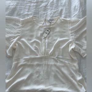 Off white blouse- size L